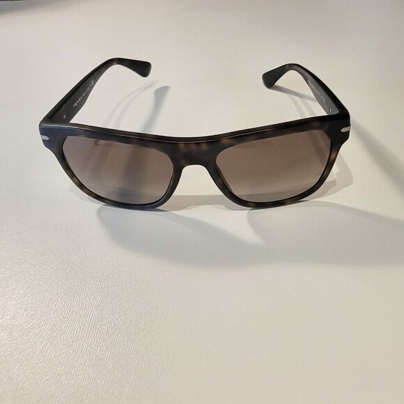 Prada PR03RS HAQ1X1 55 Matte Havana/Brown Gradient Sunglasses, no case - Picture 1 of 7